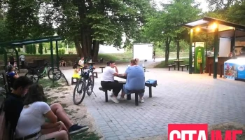 Штанд за кафе „12-те Ваташки младинци“ - Кавадарци