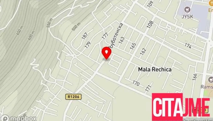 Aesthetica Dental Clinic мапа - Rruga E Lubotenit 117, Tetovo 1201