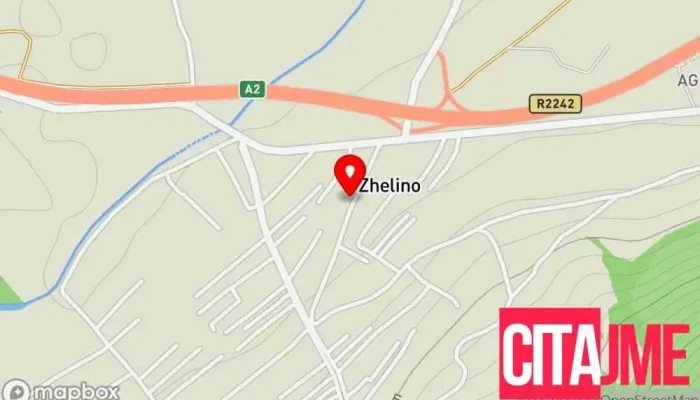 Albdent мапа - Zhelino