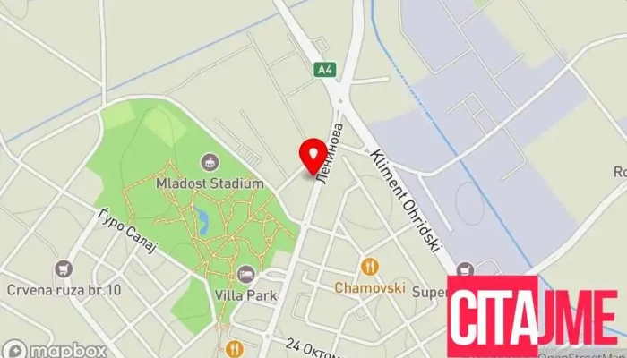 мапа на Anhoch Strumica Продавница за компјутери, Продавница за електроника во Струмица