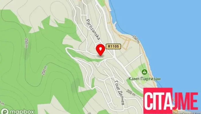 Apartmani Vila Naumovi Star Dojran -  мапа - Стар Дојран