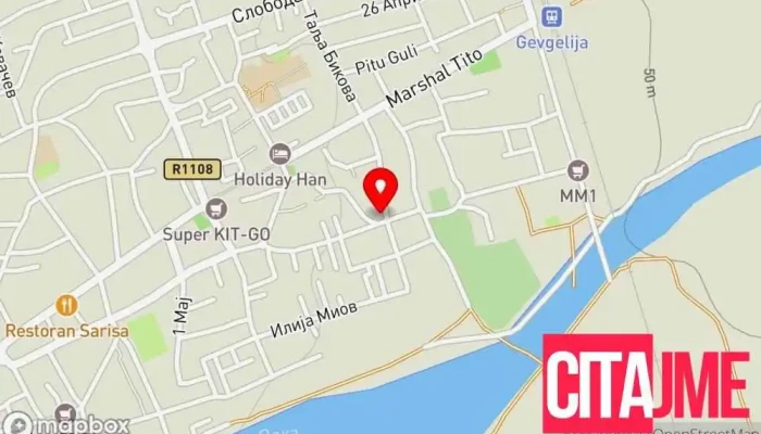 Apartments Ivi -  мапа - Гевгелија