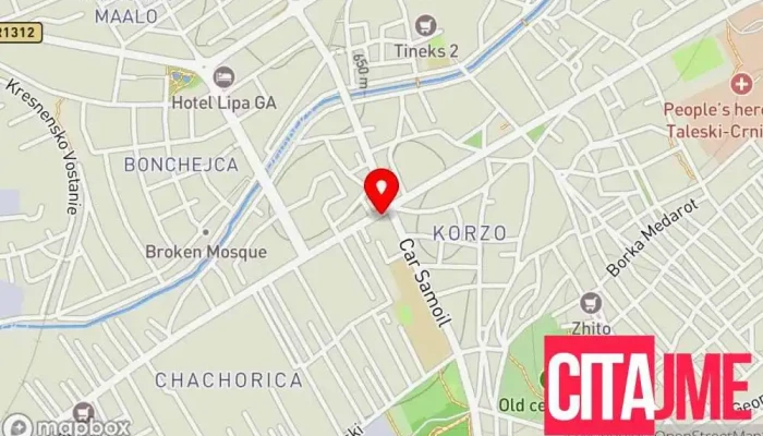 мапа на Apteka Bilka Farmacija Аптека во Прилеп