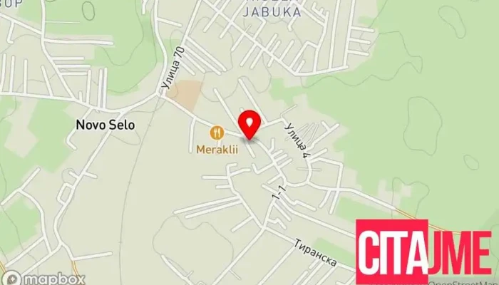 мапа на Аптека Еурофарм Фармацевтска компанија во Скопје