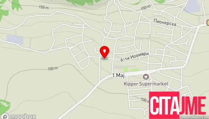 мапа на Аптека Флос Фарм Валандово (Болница) Аптека во Валандово