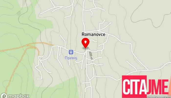 мапа на Apteka Higija Консултант за здравје во Романовце