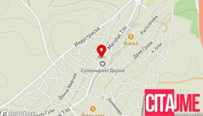 мапа на Apteka-Pharmacy Bela Farm Аптека во Неготино