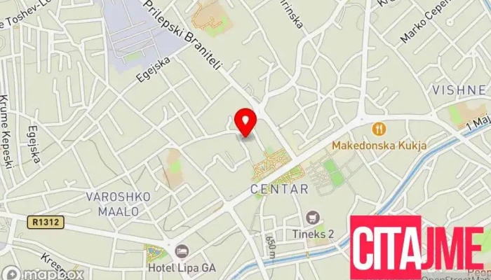 мапа на Аптека Ремедија Фармацевтска компанија во Прилеп