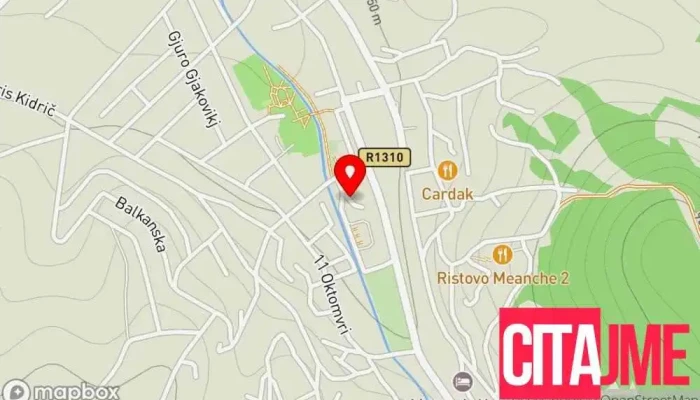 мапа на Apteka Sofora Аптека во Берово