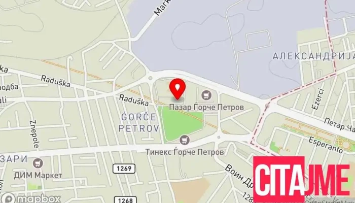 мапа на Apteka Terijak  во Скопјeе