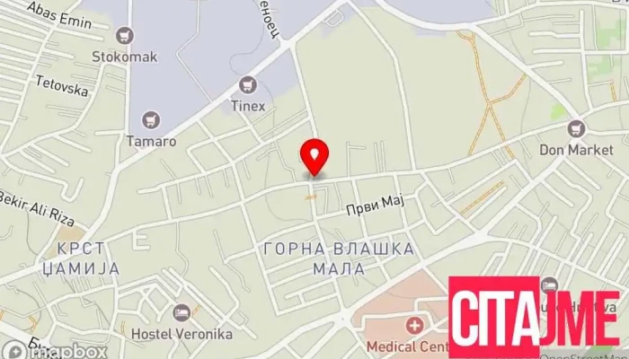 мапа на Аптека „Виа Фарм“ - 2 Аптека во Охрид
