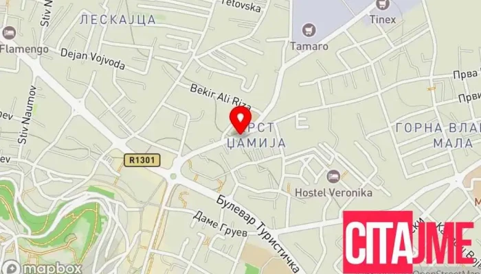 мапа на Аптека „Виа Фарм“ - 7 Аптека во Охрид