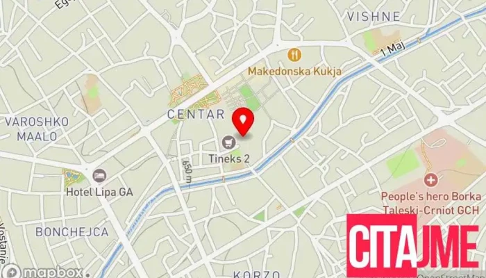 мапа на Apteka Viva Farm Аптека во Прилеп