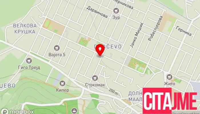 мапа на Аптека „Зегин“ Аптека во Драчево