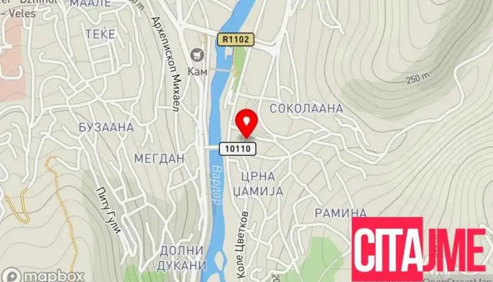 мапа на Аптека Аптека во Велес