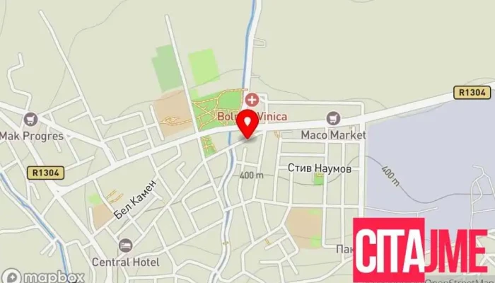 мапа на Арка Нова Аптека Аптека во Виница