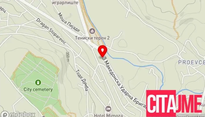 Avto Kukja Vatse мапа - Куманово