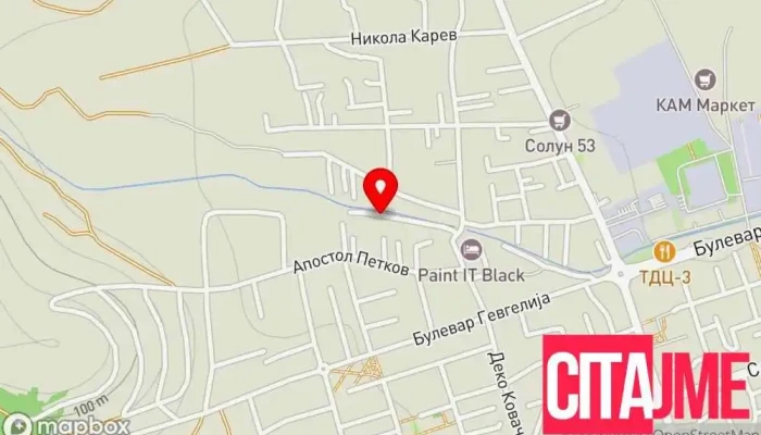 Avto Servis Stamkov -  мапа - Гевгелија
