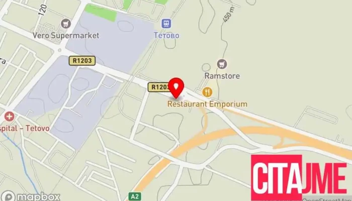 Avtoelektrika Bizo -  мапа - Тетово