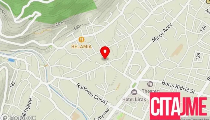 Baltepe Digital -  мапа - Тетово