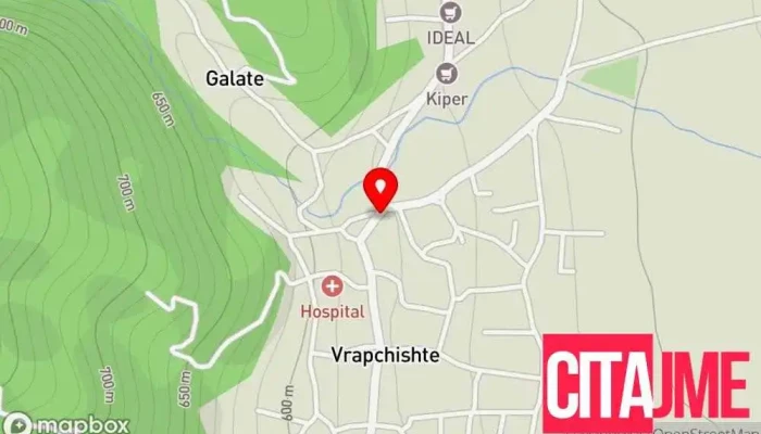 мапа на Barnatore Аптека во Vrapchishte