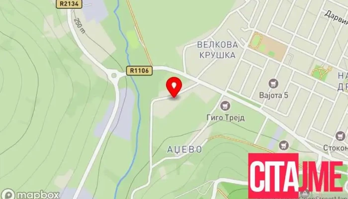 мапа на Barok Inzenering Бравар во Скопје