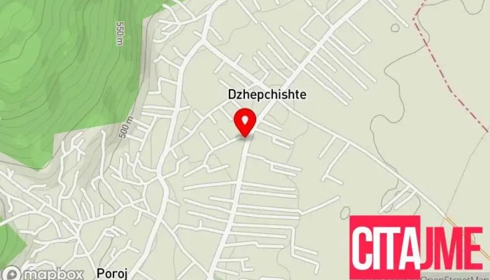 мапа на Begu Pharmacy 2 Аптека во Џепчиште