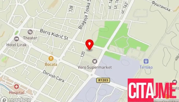 Biodent Dr Rasko -  мапа - Тетово