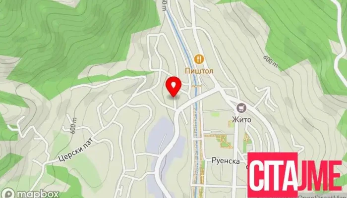 мапа на Бојал дооел Продавница за хардвер во Makedonska Kamenitsa