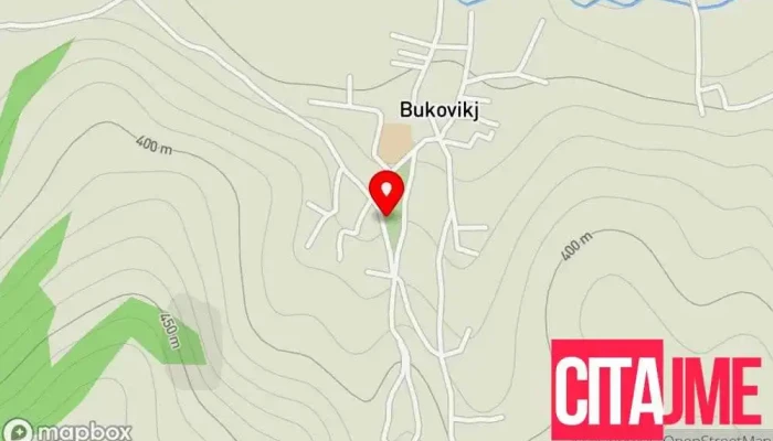 мапа на Буковиќ  во Буковиќ
