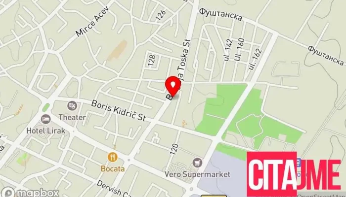 Center For Safety Health At Work мапа - Тетово