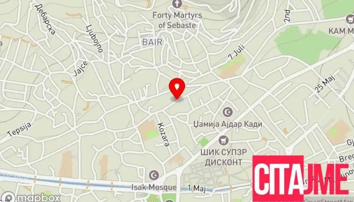 Centrotrejd K Bitola -  мапа - Битола