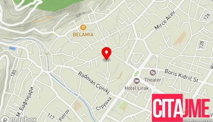 мапа на Coka Junior Продавница за хардвер, Продавница за градежни материјали, Продавница за алати во Tetovo