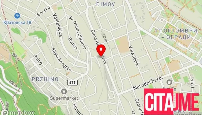 мапа на Comfort Dental Стоматолог, Ортодонт, Протетичар во Скопје