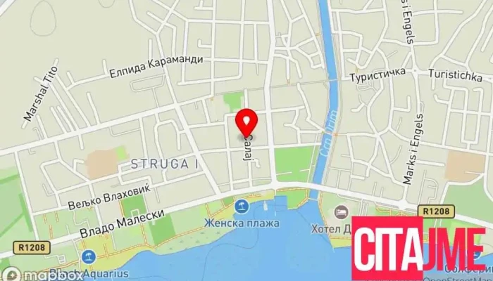 мапа на Д-р. Деребан Стоматолошка клиника, Лекар во Струга
