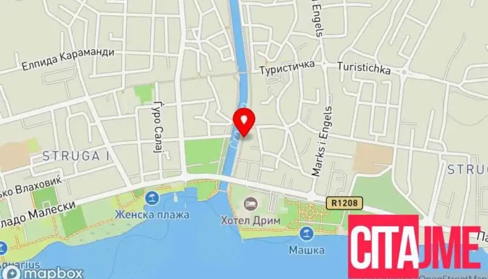 D -  R Vjosa Pollozhani D - rini D - ent Struga мапа - Струга