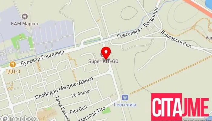 Dental Centar Pop -  Ristovi мапа - Zelecnicka