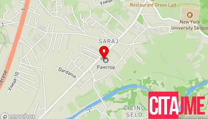 Dental Clinic Drita Dent мапа - Скопје