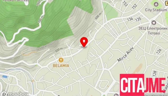 Dental Clinic Jabolko -  мапа - Тетово