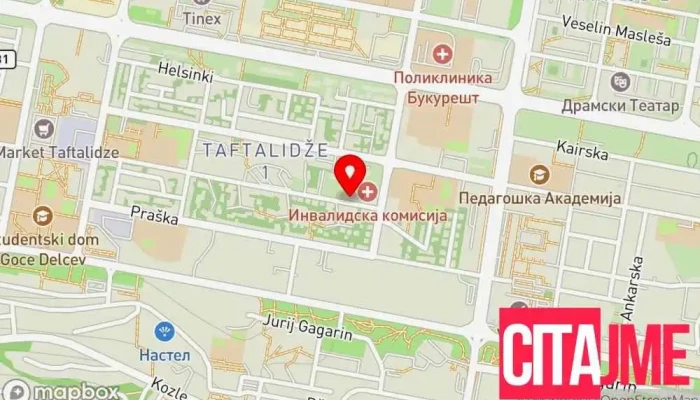 Dental Corner -  мапа - Скопје