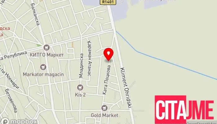 Dental Studio Dr Irena Hristov мапа - Струмица