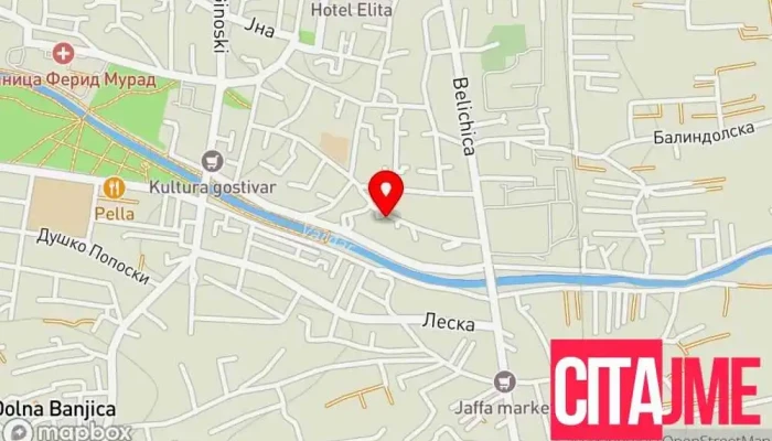 Dental -  мапа - Гостивар