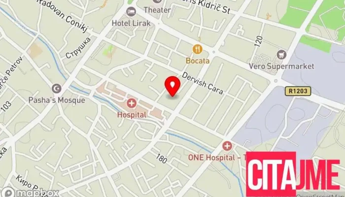 Dentalux Clinic Tetove 2 мапа - Тетово