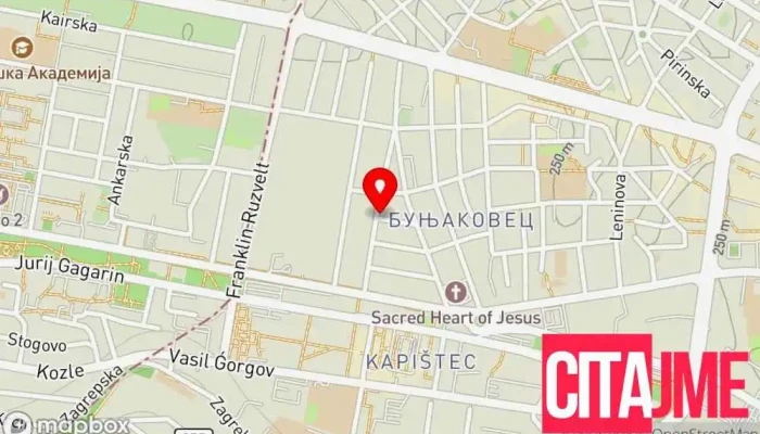 Dentimax Dental Office мапа - Скопје