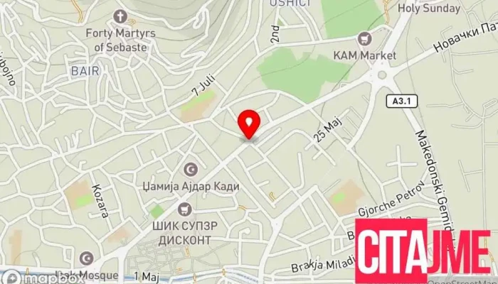 Dentist Drkiril Jovanovski мапа - Битола