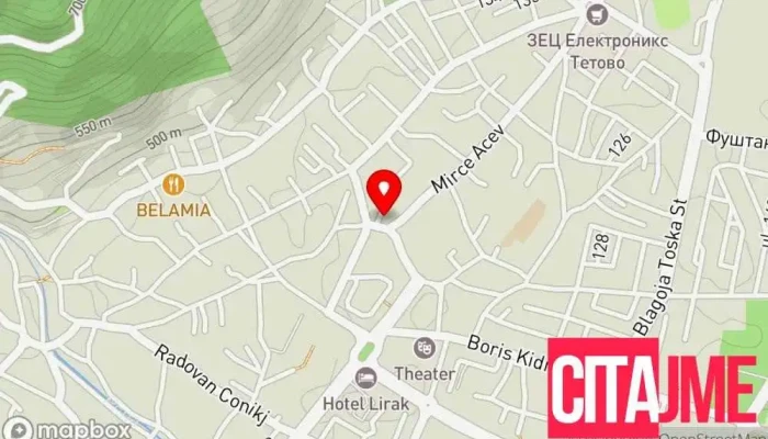 Dentist -  мапа - Тетово