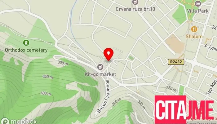 Dgtup Dzhovi Kompani Dooel мапа - Струмица