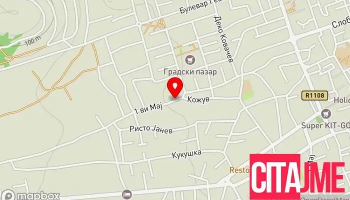 Dinogorge Apartments мапа - Гевгелија
