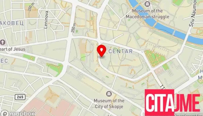 Drzhaven Zavod Za Industriska Sopstvenost Na Republika Makedonija Dzis мапа - Скопје