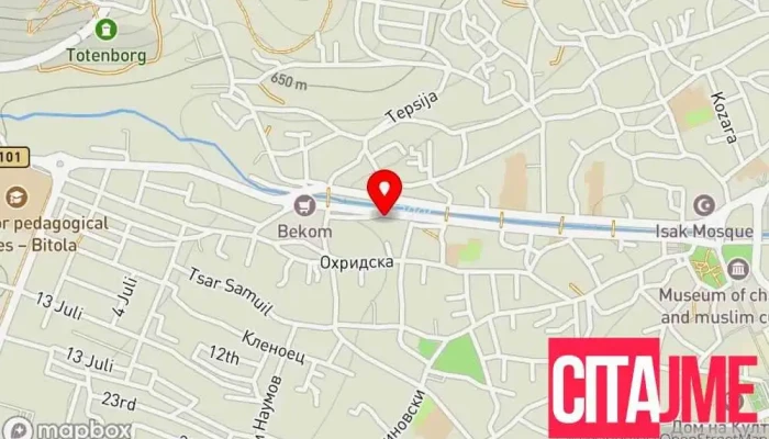 Elektro Tiers Elektromaterijali I Osvetluvanje мапа - Битола